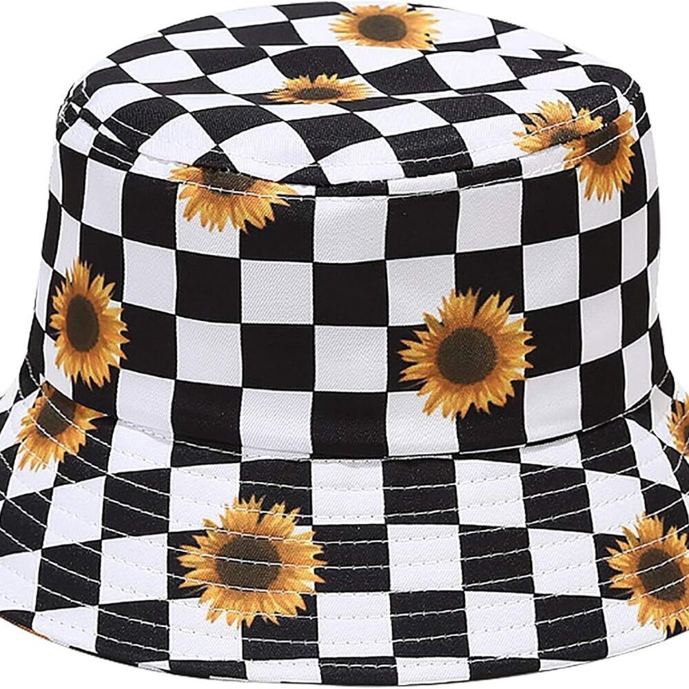 Cotton Bucket Hat UPF 50+ Sun Protection Beach Travel Outdoor